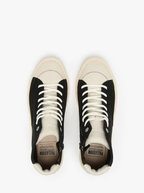 Sneakers Palla Ace Chukka Uit Leder Palladium Zwart men 74320016 ander zicht 3