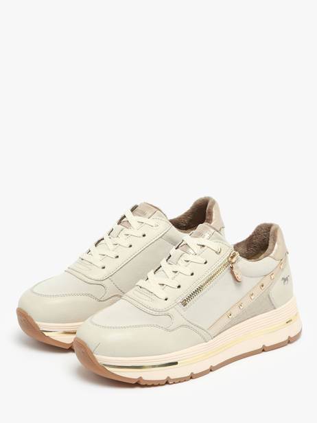 Sneakers Mustang Beige women 1498301 ander zicht 2