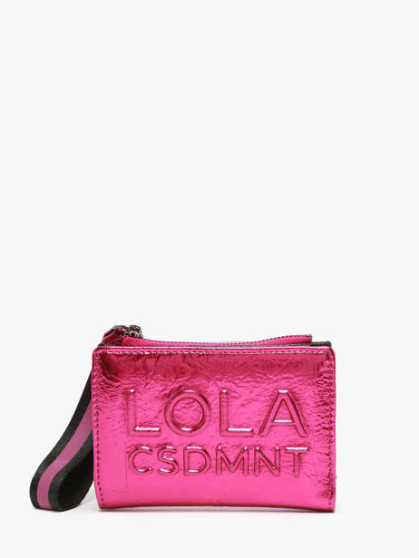 Portefeuille Lola casademunt Roze irise 3