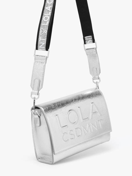 Cross Body Tas Irise Lola casademunt Zilver irise 3 ander zicht 1