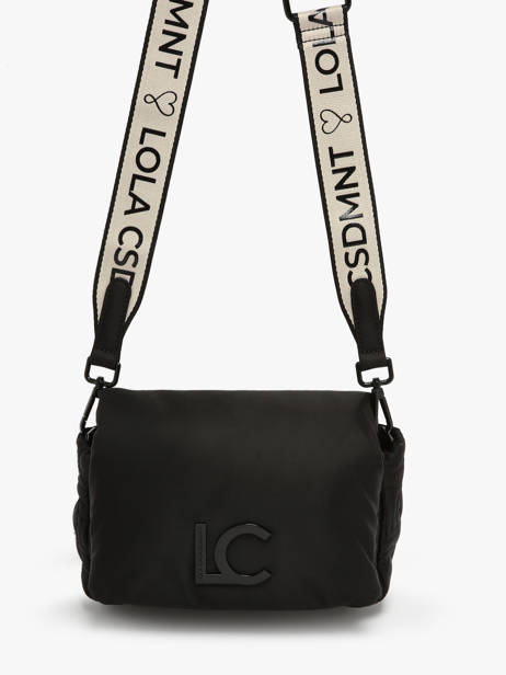 Cross Body Tas Sporty Nylon Lola casademunt Zwart sporty 25 ander zicht 1