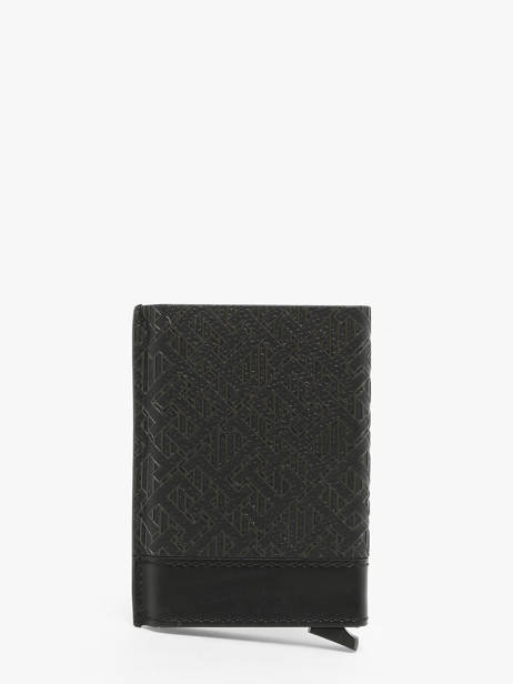 Portefeuille Tommy hilfiger Zwart monogram AM12783 ander zicht 2