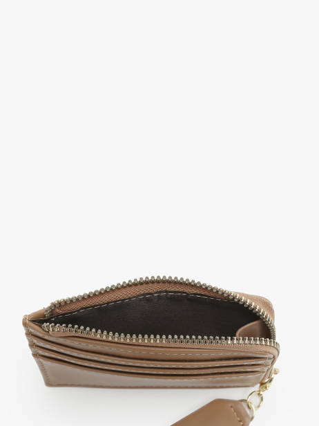 Portemonnee Met Kaarthouder Miniprix Bruin slim 78SM2282 ander zicht 1