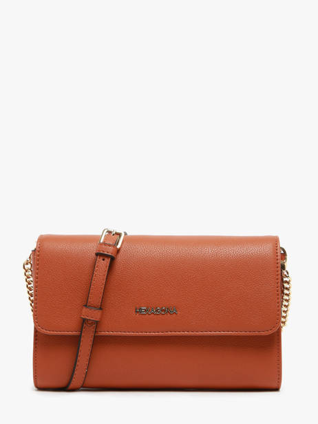 Clutch Hexagona Bruin mary 5620063