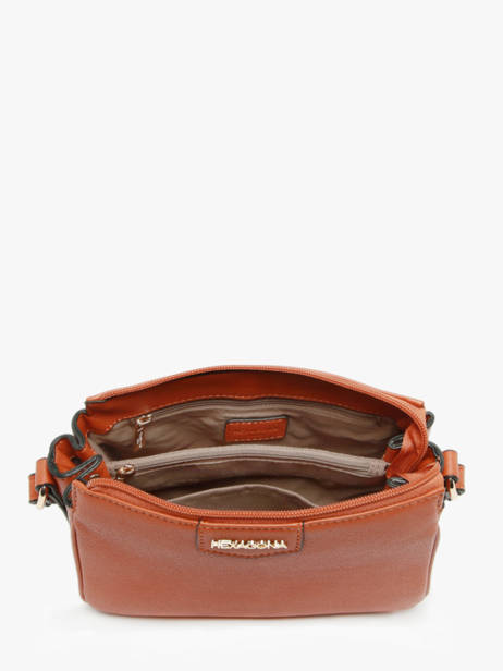 Cross Body Tas Mary Hexagona Bruin mary 5620064 ander zicht 3