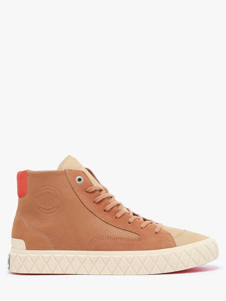 Sneakers Palla Ace Chukka Uit Leder Palladium Bruin men 74320239