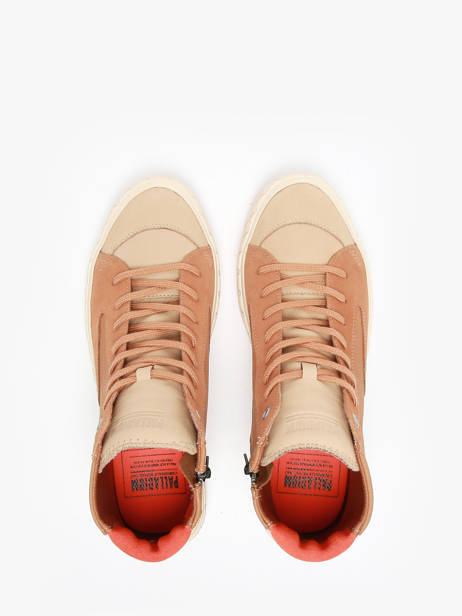 Sneakers Palla Ace Chukka Uit Leder Palladium Bruin men 74320239 ander zicht 3