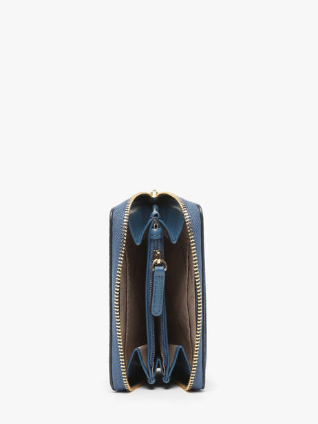 Portemonnee Leder Michael kors Blauw jet set T4GJ6Z5L ander zicht 1