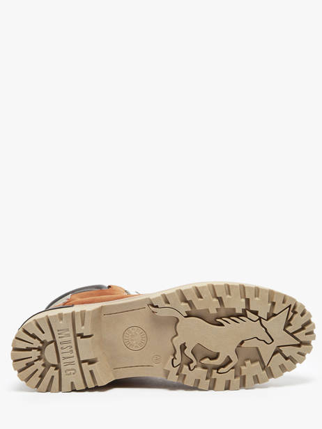 Enkellaarzen Mustang Bruin men 4142602 ander zicht 4