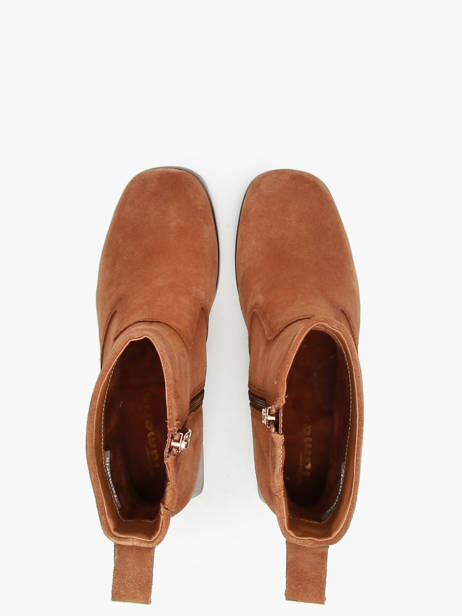 Enkellaarsjes Uit Leder Tamaris Bruin women 43 ander zicht 4