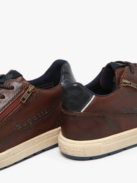 Sneakers Huberto Uit Leder Bugatti Bruin men 321A5G01 ander zicht 2
