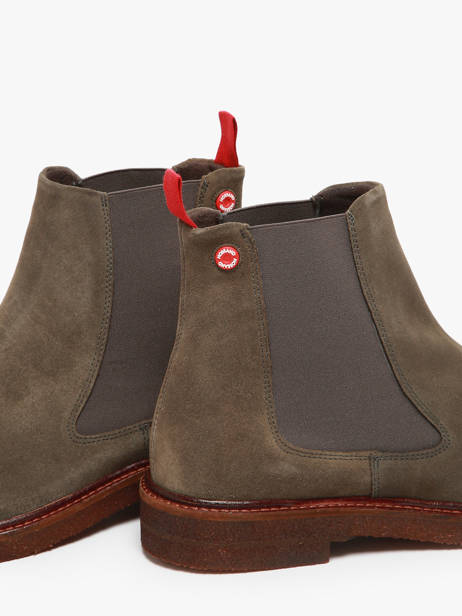 Chelsea Boots Emerge 3 Uit Leder No brand Groen men 13990 ander zicht 2