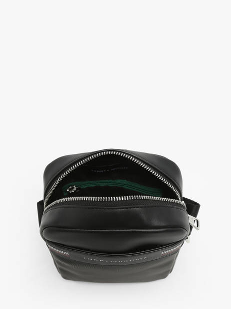 Cross Body Tas Tommy hilfiger Zwart corporate AM12724 ander zicht 3