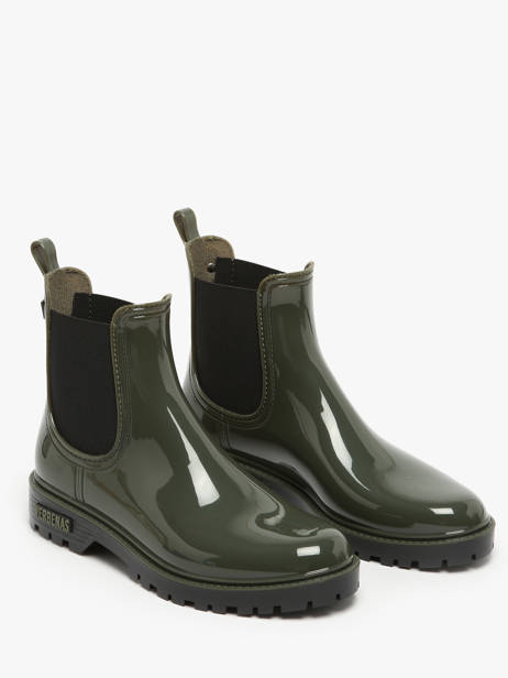 Regen Laarzen Gaudi Brillo Verbenas Groen women 76002435 ander zicht 2