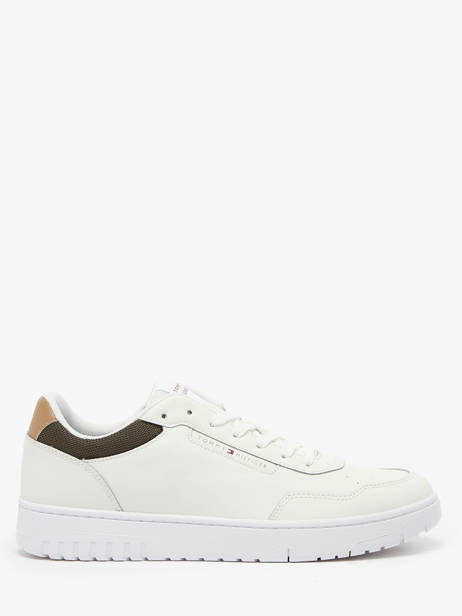 Sneakers Uit Leder Tommy hilfiger Wit men 5369YBL
