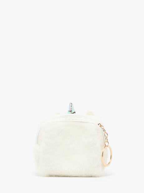 Portemonnee Miniprix Beige fur 78PM10 ander zicht 2