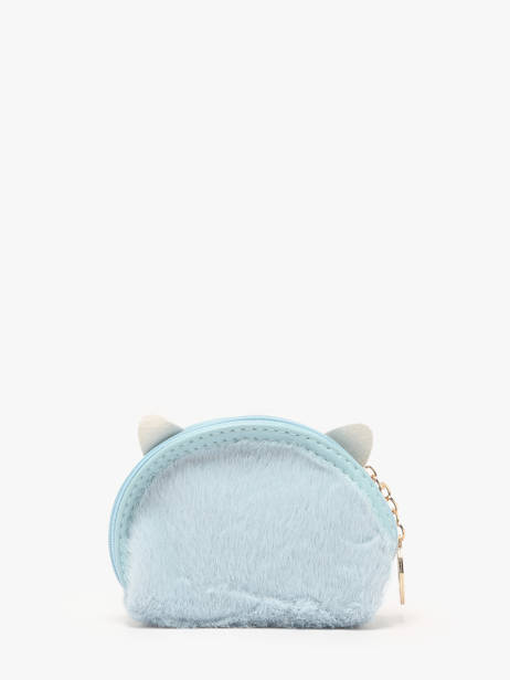 Portemonnee Miniprix Blauw fur 78PM09 ander zicht 2