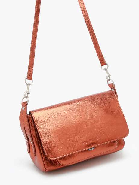 Cross Body Tas Diane S Ginger Leder Paul marius Oranje ginger DIANSGIN ander zicht 1