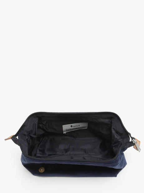 Toiletzak Faguo Blauw travel 24AC0201 ander zicht 1