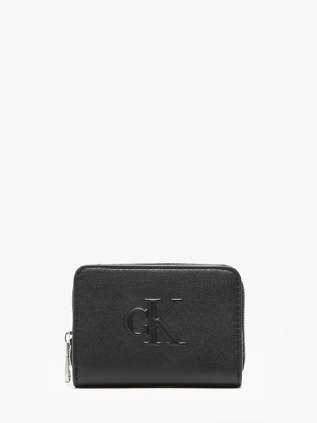Portefeuille Calvin klein jeans Zwart sculpted K612741