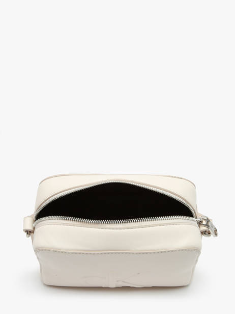 Cross Body Tas Sculpted Calvin klein jeans Beige sculpted K612726 ander zicht 3
