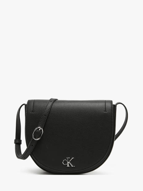 Cross Body Tas Minimal Mono Gerecycleerd Polyester Calvin klein jeans Zwart minimal mono K612718