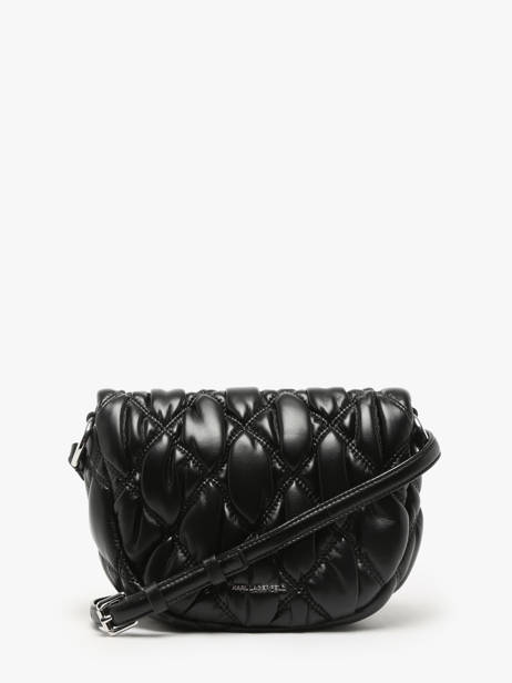 Cross Body Tas K Signature Karl lagerfeld Zwart k signature 246W3008 ander zicht 4