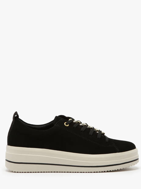 Sneakers Uit Leder Remonte Zwart women 2