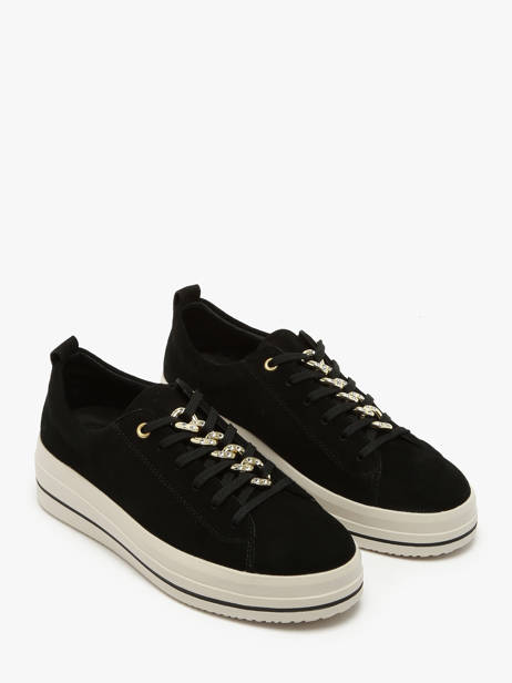 Sneakers Uit Leder Remonte Zwart women 2 ander zicht 2