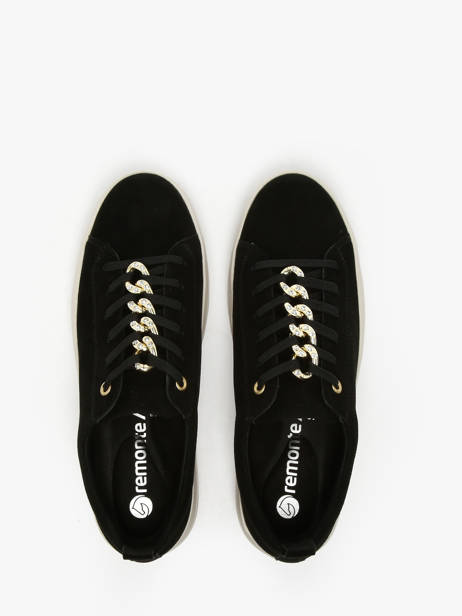 Sneakers Uit Leder Remonte Zwart women 2 ander zicht 4