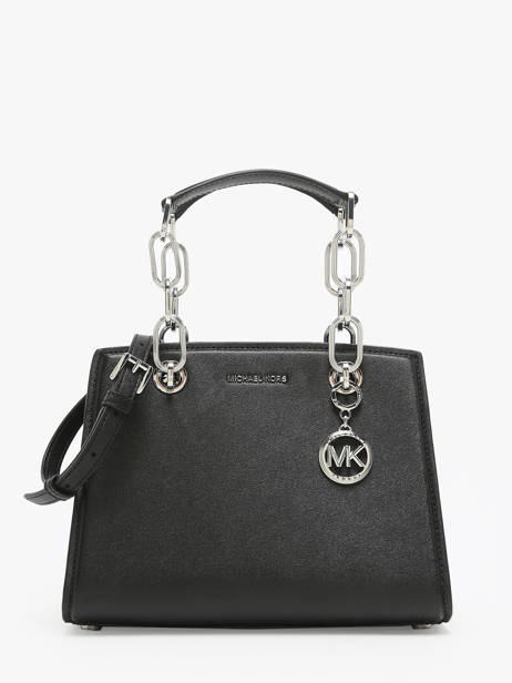 Cross Body Tas Cynthia Leder Michael kors Zwart cynthia F4SCYS5T