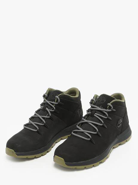 Sneakers Sprint Trekker Uit Leder Timberland Zwart men 6DQDELK1 ander zicht 1