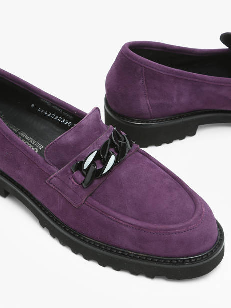 Mocassins Salka Uit Leder Mephisto Violet women P5145806 ander zicht 3