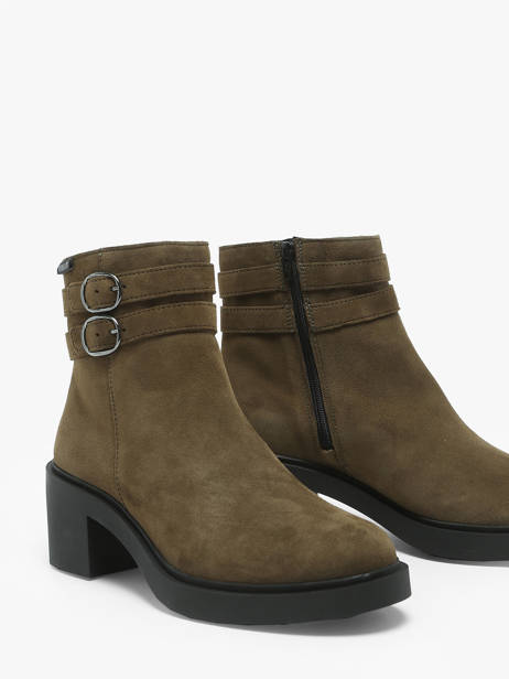 Enkellaarsjes Paisley Uit Leder Mephisto Groen women P5146003 ander zicht 2