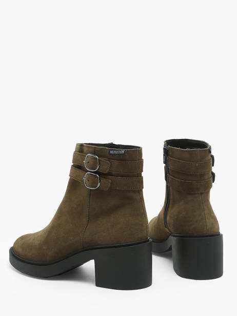 Enkellaarsjes Paisley Uit Leder Mephisto Groen women P5146003 ander zicht 3