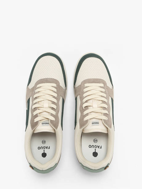 Sneakers Ceiba Uit Leder Faguo Veelkleurig men 24CG3204 ander zicht 3