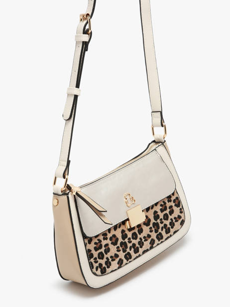 Cross Body Tas Leopard Lulu castagnette Beige leopard TWIGGY ander zicht 2