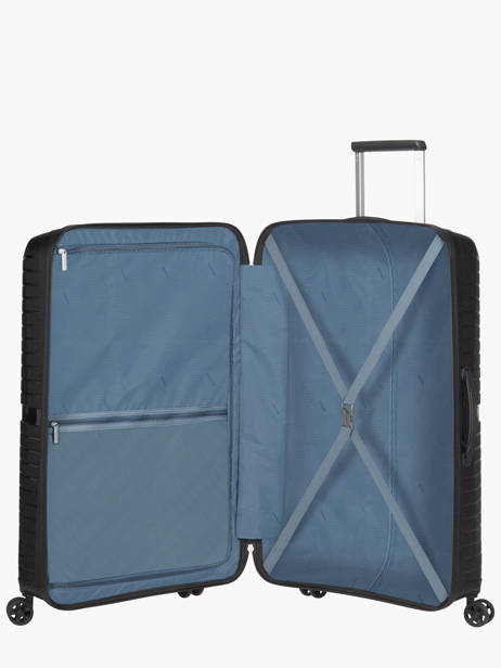 Harde Reiskoffer Airconic American tourister Zwart airconic 128188 ander zicht 3