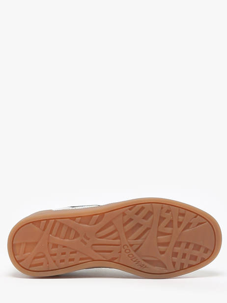 Sneakers Goal Uit Leder Coolway Zilver women 7683172 ander zicht 5
