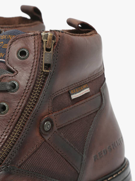 Enkellaarzen Eternity Uit Leder Redskins Bruin men ETERNITY ander zicht 2