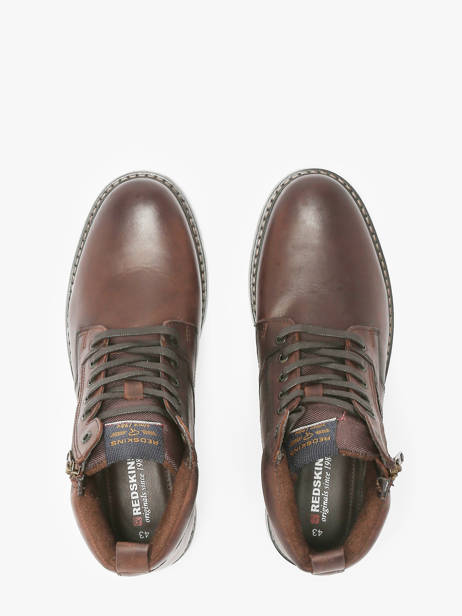 Enkellaarzen Eternity Uit Leder Redskins Bruin men ETERNITY ander zicht 3