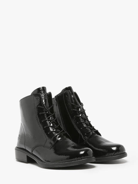 Enkellaarsjes Uit Leder Remonte Zwart women - D0F73-00 ander zicht 2