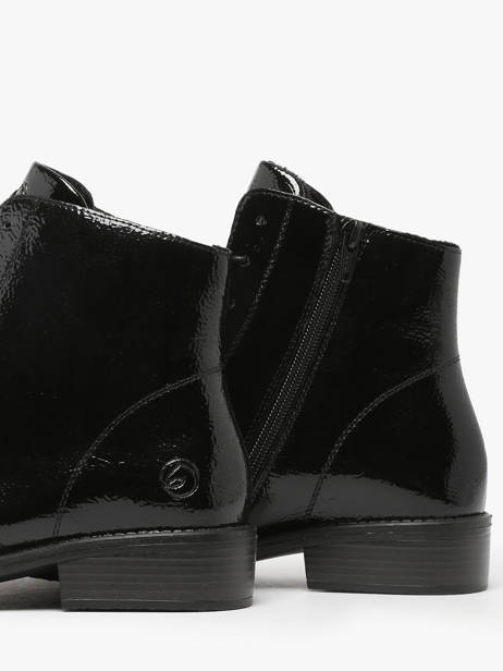 Enkellaarsjes Uit Leder Remonte Zwart women - D0F73-00 ander zicht 3