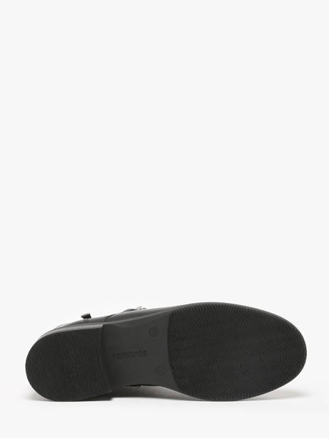 Enkellaarsjes Uit Leder Remonte Zwart women - D1U70-00 ander zicht 5