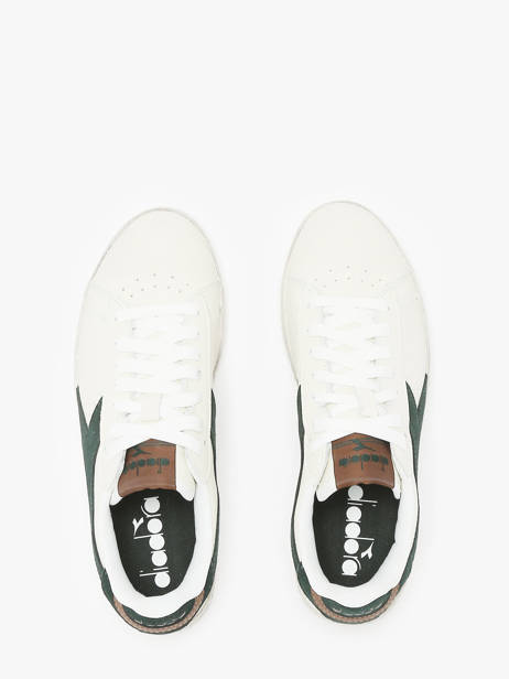 Sneakers Game L Low Waxed Uit Leder Diadora Veelkleurig unisex 1180188 ander zicht 4