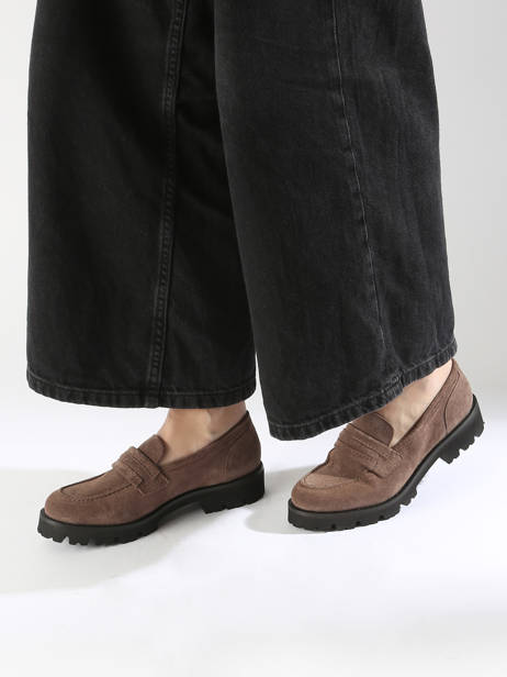 Mocassins Uit Leder Myma Bruin women 2 ander zicht 1