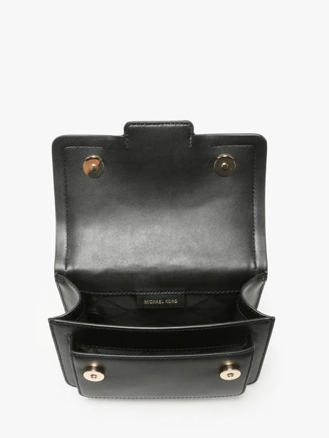Cross Body Tas Heather Leder Michael kors Zwart heather S2G7HC0L ander zicht 3