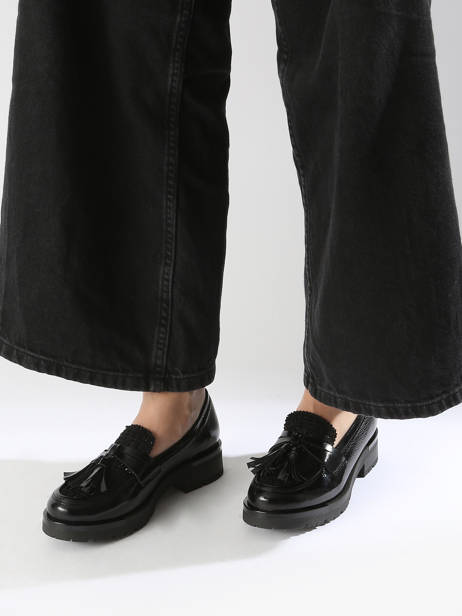 Mocassins Uit Leder Myma Zwart women 103 ander zicht 1