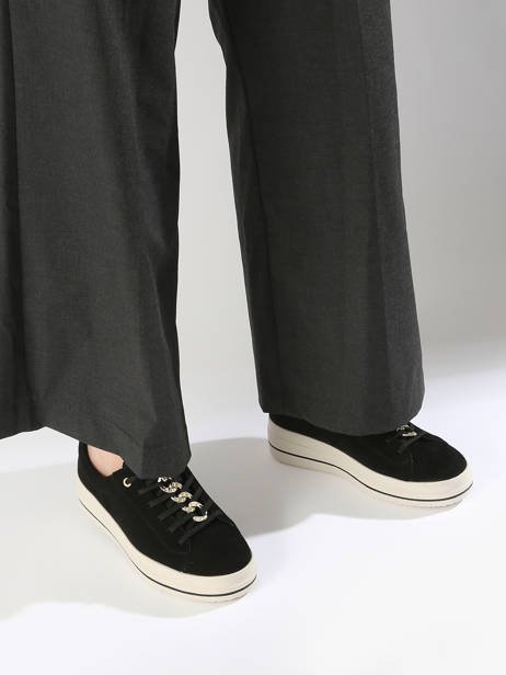 Sneakers Uit Leder Remonte Zwart women 2 ander zicht 1