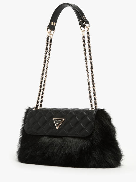 Cross Body Tas Lise Guess Zwart lise QF935221 ander zicht 2
